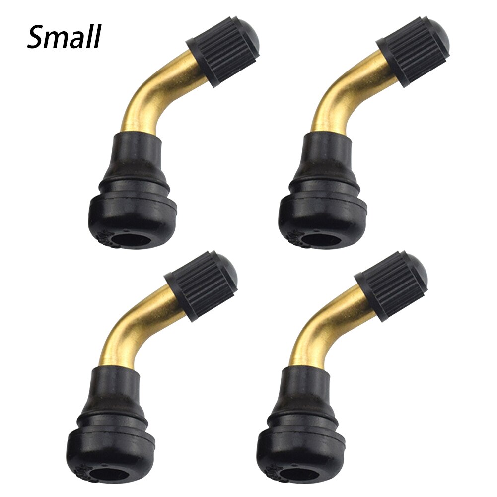 4pcs Motorcycles Rubber Right Angle Tyre Valves St..